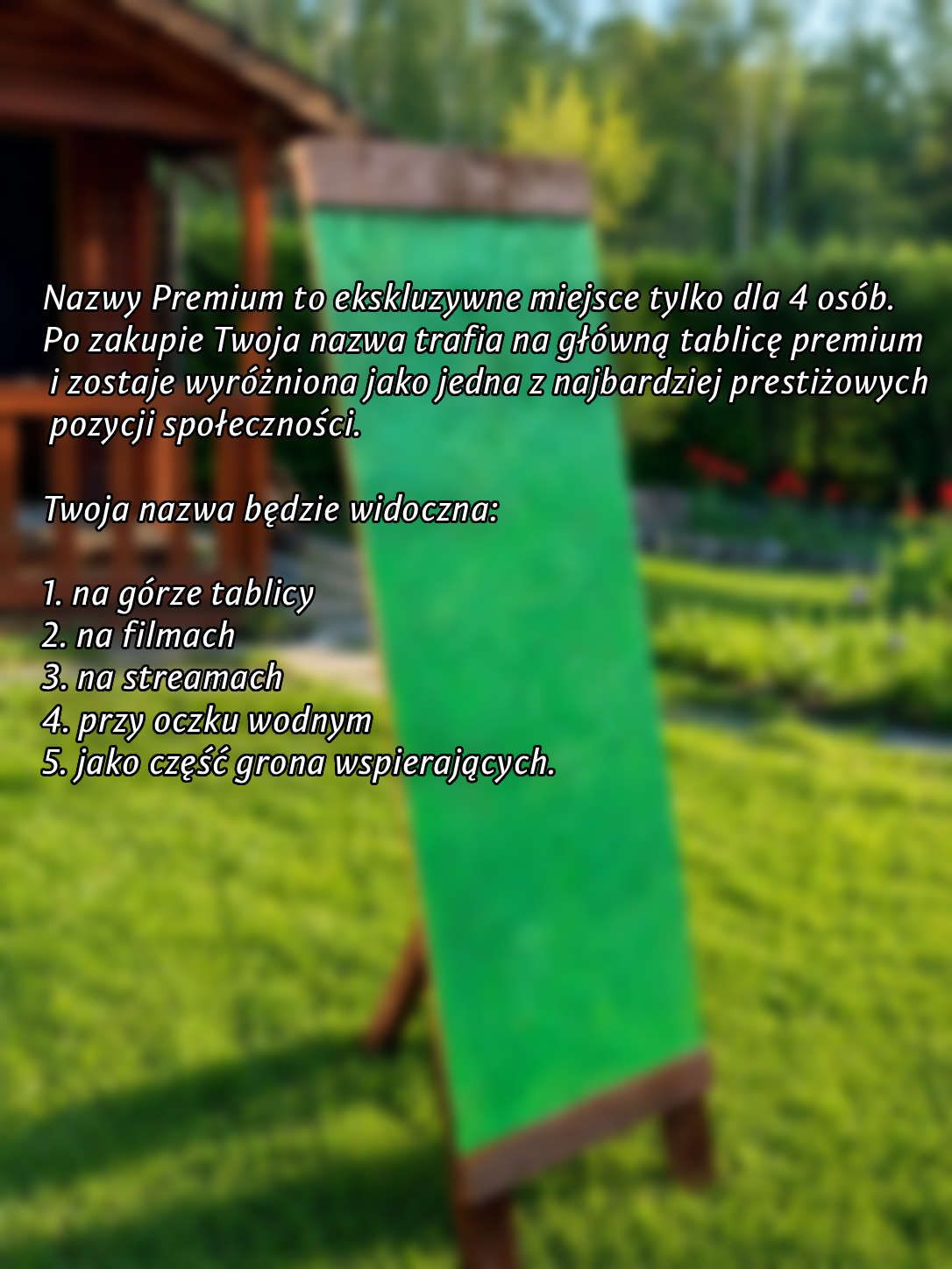 Nick Premium na Tablicy